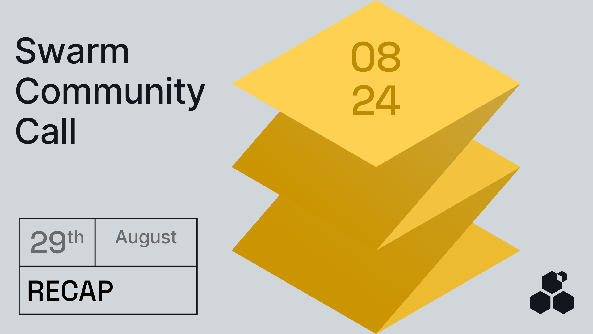 Swarm Community Call, 29 August – Recap